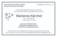 eine Anzeige